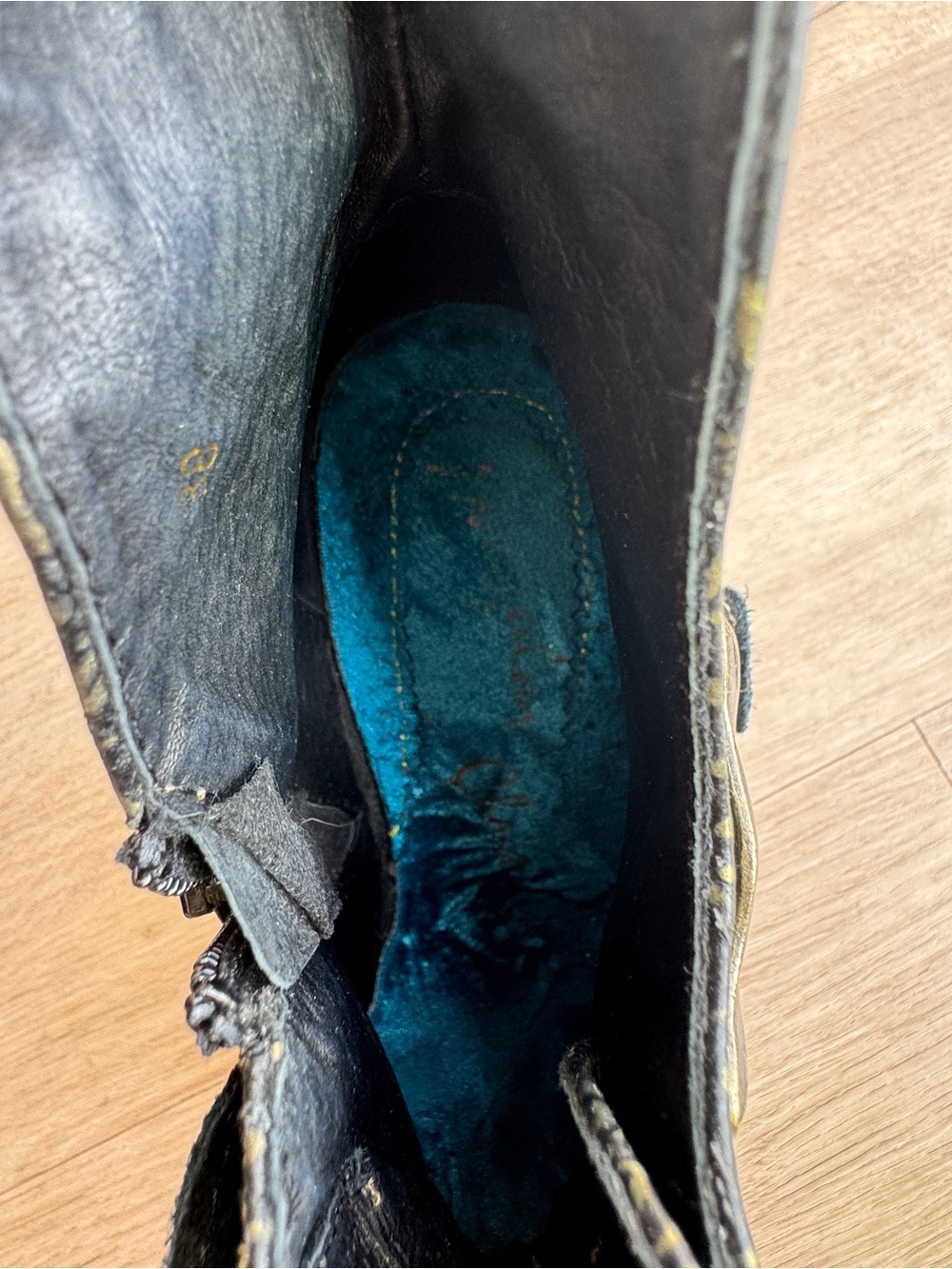 Irregular Choice Miaow Ankle Heeled Booties Black 38 WitchyCore Cat Lovers Witch - Picture 5 of 14